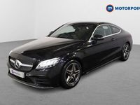 Used Mercedes C300 AMG line 2019 Black Coupe