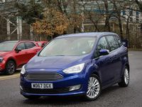 Used Ford Grand C-Max Titanium 120 HP (88 kW) 2018 Blue MPV