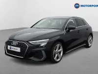 Used Audi A3 S-Line 2023 Black Sedan
