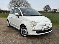 Used Fiat 500 Lounge 69 HP (50 kW) 2008 White Hatchback