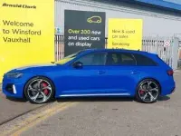 Used Audi RS4 Advanced 450 HP (330 kW) 2021 Blue Estate