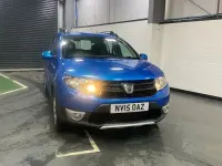 Used Dacia Sandero Ambiance 90 HP (66 kW) 2015 Blue Hatchback
