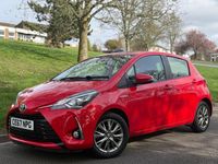 Used Toyota Yaris Hybrid 2017 Red Hatchback