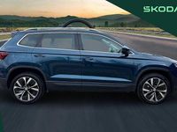 Used Skoda Karoq SE L 110 HP (80 kW) 2023 Petrol blue metallic SUV