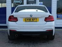Used BMW 218 M Sport 150 HP (110 kW) 2018 White Coupe