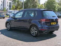 Used VW Golf Sportsvan Match 116 HP (85 kW) 2019 Blue MPV