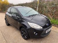 Used Ford Ka Zetec 69 HP (50 kW) 2015 Black Hatchback