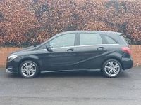 Used Mercedes B200 Exclusive 156 HP (114 kW) 2018 Black MPV
