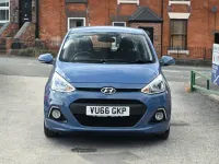 Used Hyundai i10 Premium 2016 Blue Hatchback