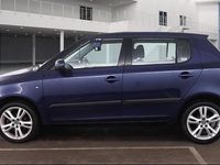 Used Skoda Fabia 86 HP (63 kW) 2009 Blue Hatchback