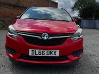 Used Vauxhall Zafira Design Edition 2016 Red MPV