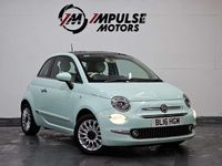 Used Fiat 500 Lounge 69 HP (50 kW) 2016 Green Hatchback