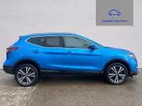 Used Nissan Qashqai N-Connecta 130 HP (95 kW) 2018 Blue SUV