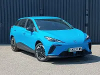 Used MG MG4 EV SE 125 kW (170 HP) 2023 Blue Hatchback