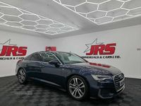 Used Audi A6 S-Line 204 HP (150 kW) 2020 Blue Sedan