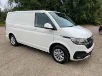 Used VW T6.1 Highline 110 HP (80 kW) 2021 White Van