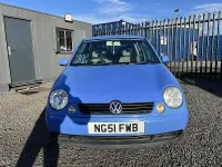 Used VW Lupo 75 HP (55 kW) 2001 Blue Hatchback