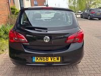 Used Vauxhall Corsa 90 HP (66 kW) 2018 Black Hatchback