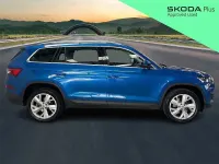 Used Skoda Kodiaq SE L Executive 110 HP (80 kW) 2023 Race blue metallic SUV