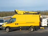 Used Iveco Daily 170 HP (125 kW) 2016 Yellow Van