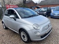 Used Fiat 500 Lounge 69 HP (50 kW) 2008 Silver Hatchback