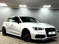 Used Audi S3 Sportback Black Edition 300 HP (220 kW) 2014 Silver Hatchback