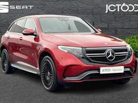 Used Mercedes EQC400 AMG Line Premium Plus 300 kW (408 HP) 2022 Red SUV