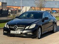 Used Mercedes E250 204 HP (150 kW) 2009 Black Coupe