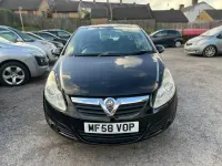 Used Vauxhall Corsa 2008 Black Hatchback