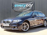 Used BMW 535 M Sport 313 HP (230 kW) 2015 Blue Estate