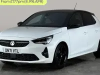 Used Vauxhall Corsa Edition 131 HP (96 kW) 2021 White Hatchback