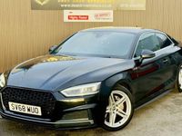 Used Audi A5 S-Line 190 HP (139 kW) 2018 Black Coupe