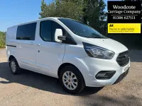 Used Ford Transit Custom Limited 130 HP (95 kW) 2021 White Van