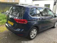 Used VW Touran Family 150 HP (110 kW) 2020 Blue MPV