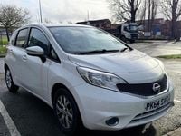Used Nissan Note Acenta Premium 90 HP (66 kW) 2014 White MPV