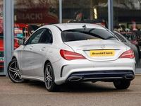 Used Mercedes CLA180 AMG line 122 HP (89 kW) 2018 Silver Sedan