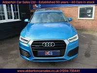 Used Audi Q3 S-line plus 147 HP (108 kW) 2016 Blue SUV