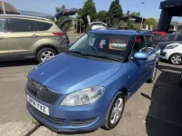 Used Skoda Fabia SE 2014 Blue Estate