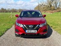 Used Nissan Qashqai Acenta 110 HP (80 kW) 2018 Red SUV