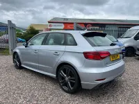 Used Audi A3 S-Line 184 HP (135 kW) 2018 Silver Sedan