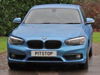Used BMW 118 Sport Line 136 HP (100 kW) 2019 Blue Hatchback