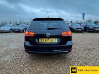 Used VW Golf VII SE 115 HP (84 kW) 2018 Black Estate