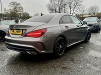 Used Mercedes CLA220 AMG line 170 HP (125 kW) 2019 Grey Sedan