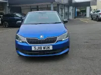 Used Skoda Fabia 2018 Blue Hatchback