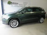 Used Skoda Karoq 150 HP (110 kW) 2018 Green SUV