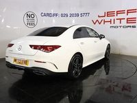 Used Mercedes CLA180 AMG line 134 HP (98 kW) 2022 White Sedan