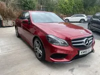Used Mercedes E250 AMG 2014 Red Sedan