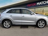 Used Audi Q3 S-Line 150 HP (110 kW) 2017 Silver SUV