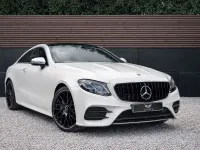Used Mercedes E220 AMG Line Premium Plus 2018 White Coupe