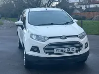 Used Ford Ecosport Zetec 112 HP (82 kW) 2015 White SUV